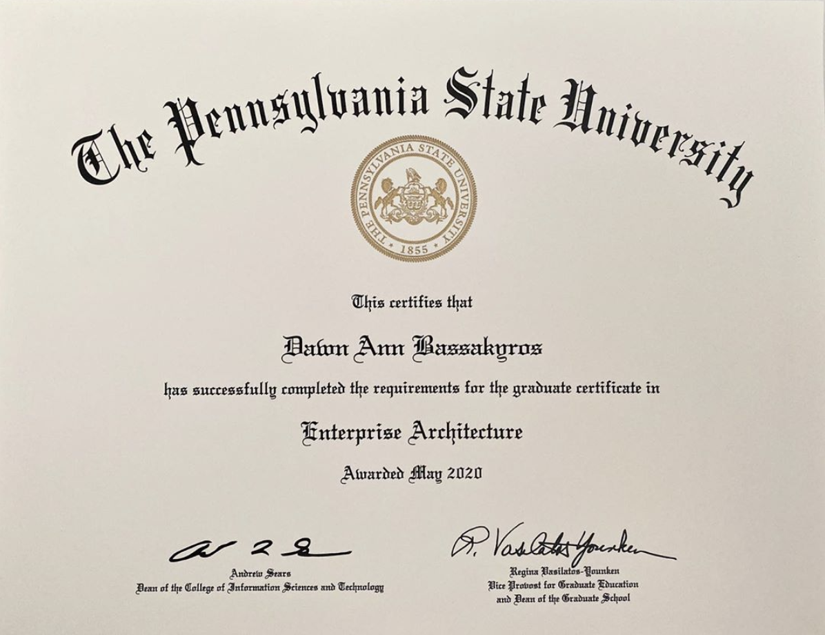 University Degree Certificate